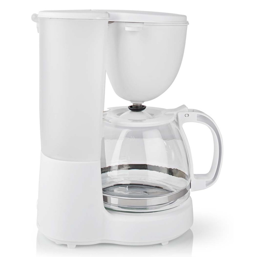 Cafetière à filtre 1,25 l avec fonction de maintien de la température blanc