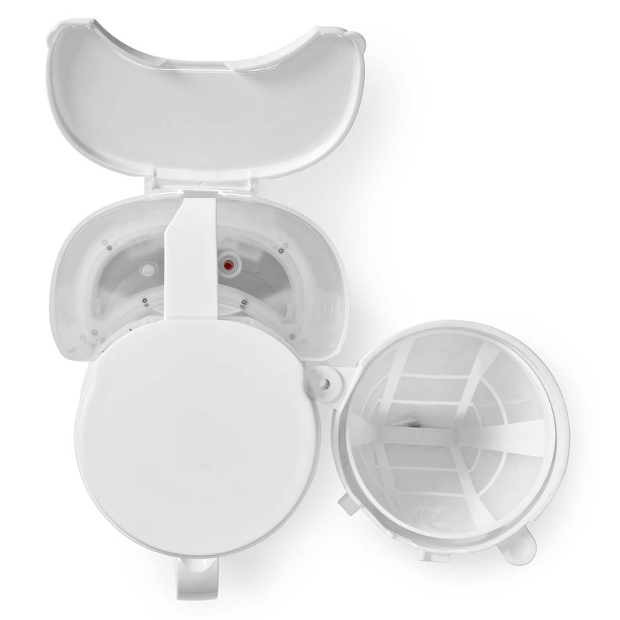 Cafetière à filtre 1,25 l avec fonction de maintien de la température blanc