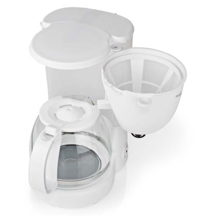 Cafetière à filtre 1,25 l avec fonction de maintien de la température blanc