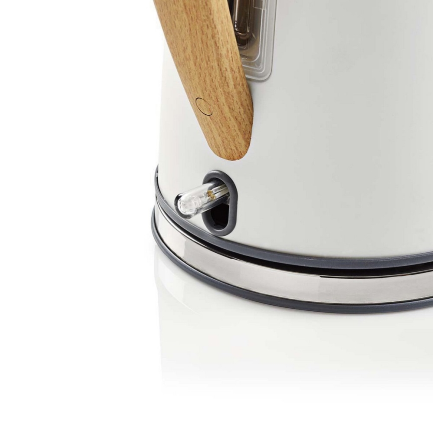 Bouilloire 1,7 l 1850-2200W/230V blanc