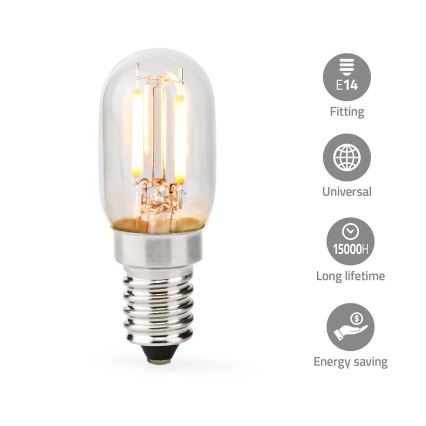 Ampoule de hotte LED T25 E14/2W/230V 2700K