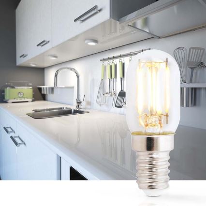 Ampoule LED pour frigo T22 E14/1,5W/230V 1800K