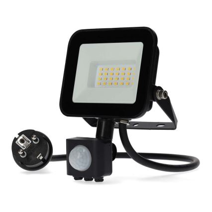 Projecteur LED avec capteur LED/20W/230V 4000K IP44