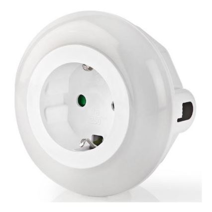 Veilleuse LED avec détecteur LED/0,6W/230V