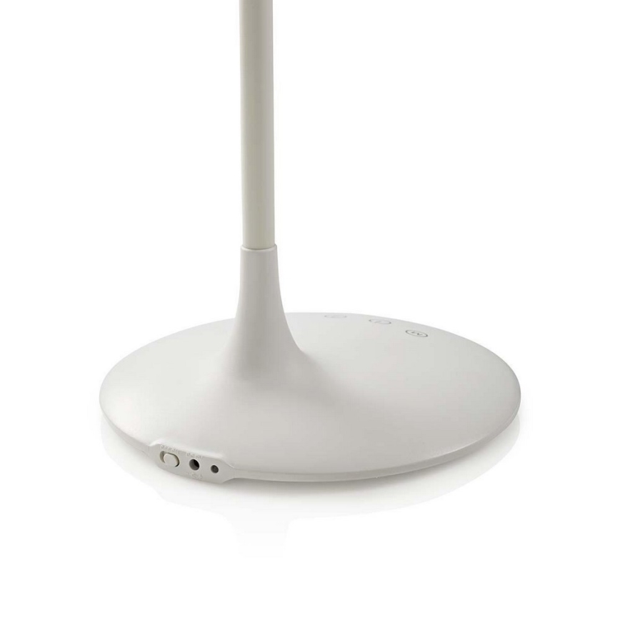 Lampe de table à intensité variable LED/6W/5V 2200 mAh blanc