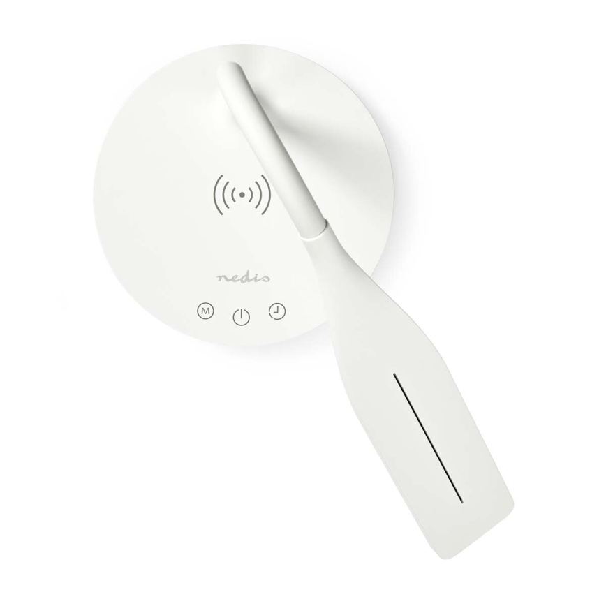 Lampe de table flexible à intensité variable avec recharge sans fil 15W Qi LED/5,5W/230V 2700-6500K blanc