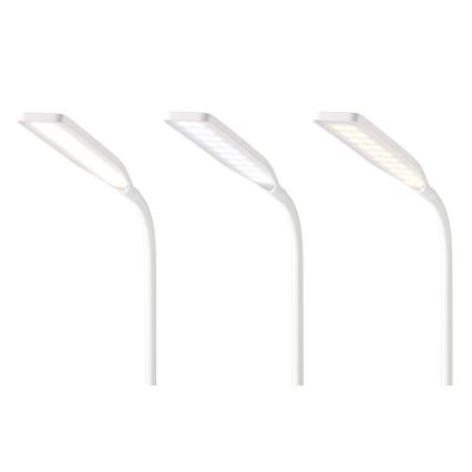 Lampe de table flexible à intensité variable avec recharge sans fil 15W Qi LED/5,5W/230V 2700-6500K blanc