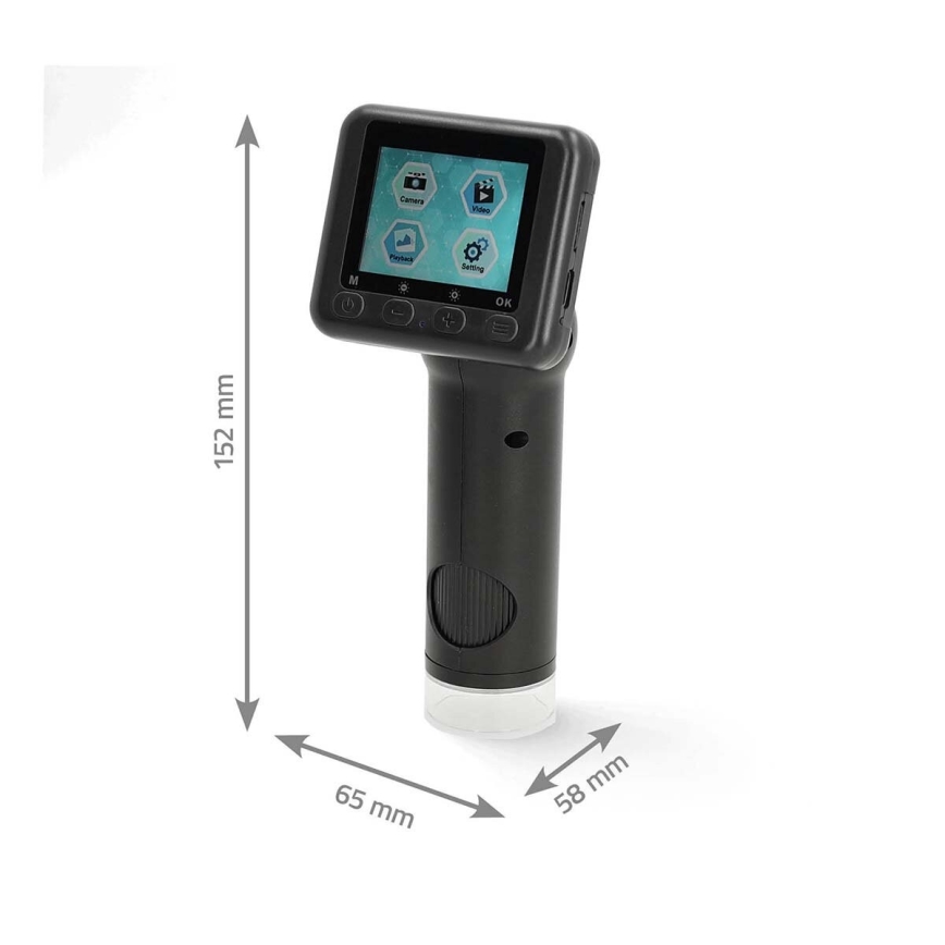 Caméra numérique microscopique rechargeable 1080p 30fps 48MP 1000 mAh