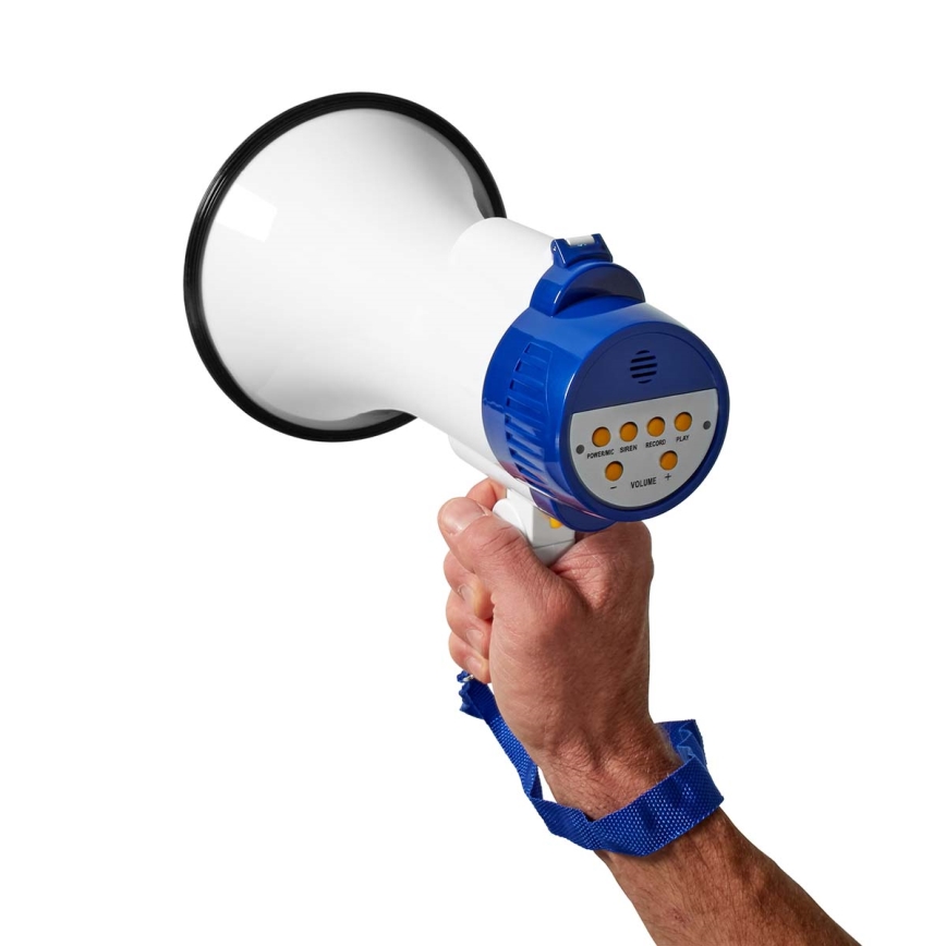 Megaphone avec fonction d'enregistrement 10W/4xD