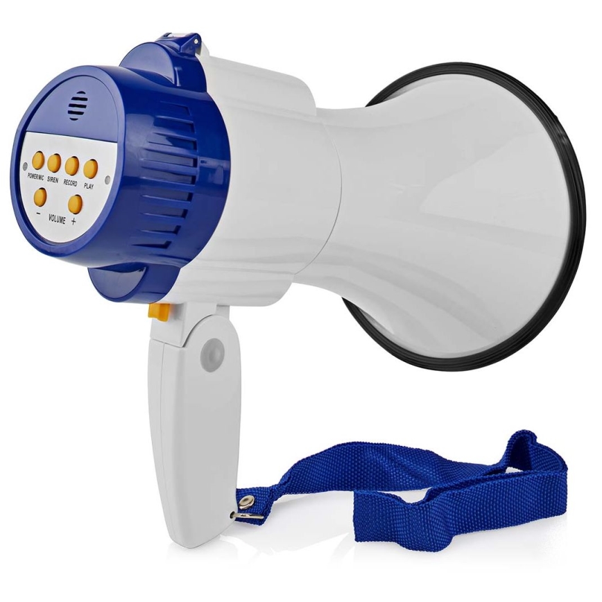 Megaphone avec fonction d'enregistrement 10W/4xD