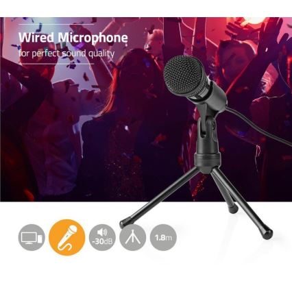 Microphone de table pour PC 1,5V