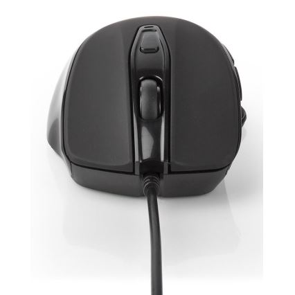 Souris de gaming 800/1200/2400/3200 DPI noire