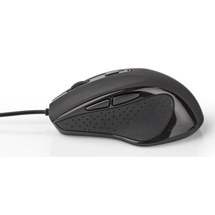 Souris de gaming 800/1200/2400/3200 DPI noire