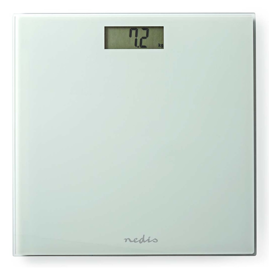 Pèse-personne numérique 1xCR2032 blanc