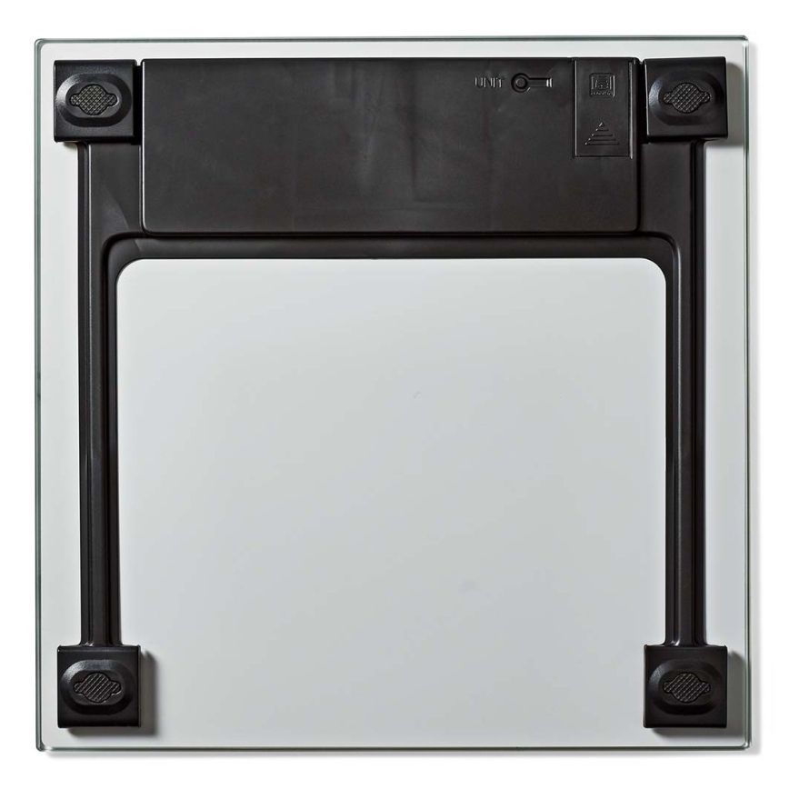 Pèse-personne numérique 1xCR2032 blanc