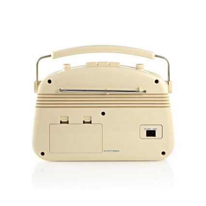 Radio FM 4,5W/230V beige