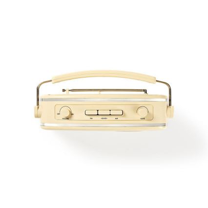 Radio FM 4,5W/230V beige