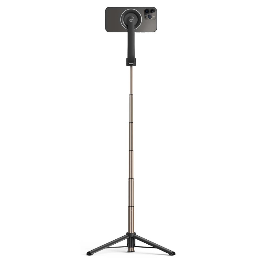 Perche selfie pliable magnétique 2 en 1 avec trépied + télécommande