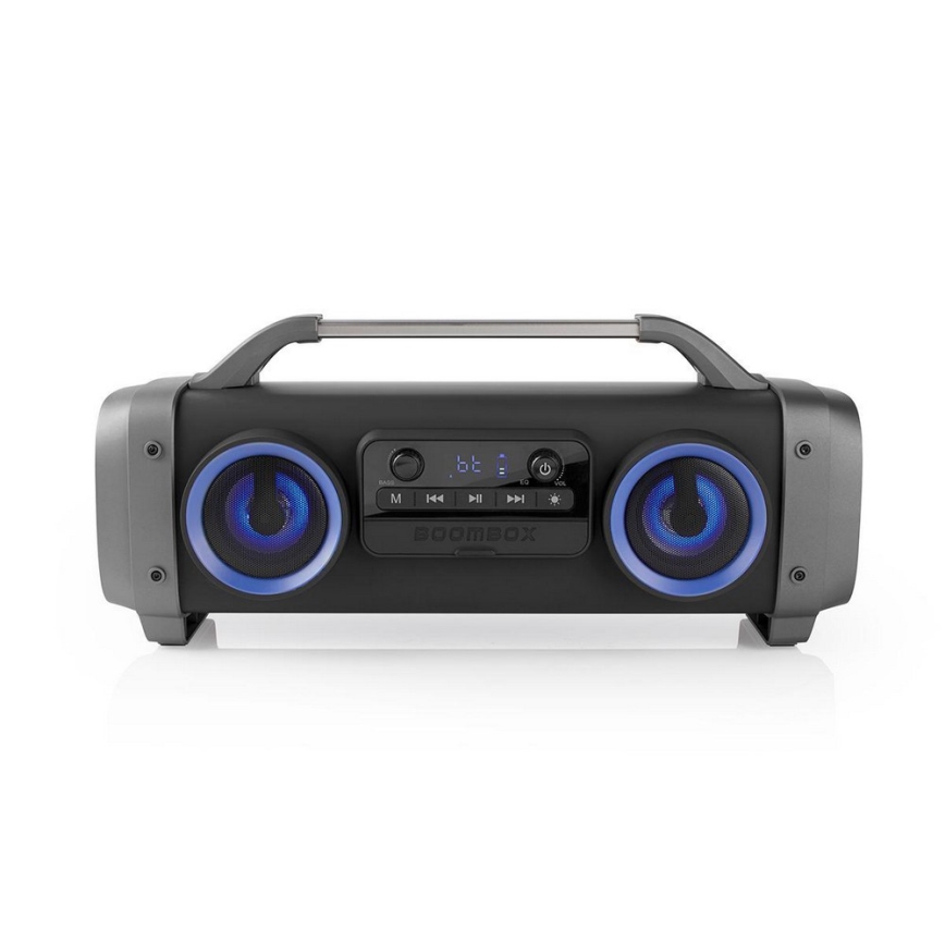 Lecteur de musique avec effets lumineux LED/Bluetooth/FM/USB