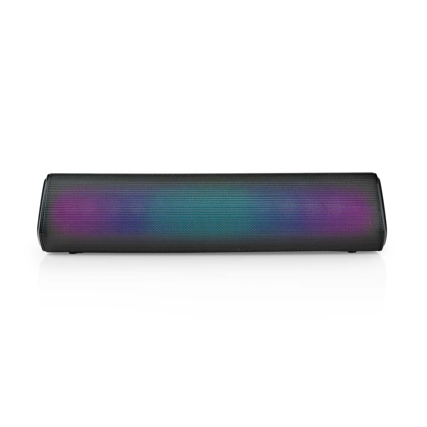 Enceinte rechargeable LED RGB 18W/1200 mAh