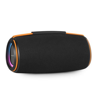 Enceinte LED rechargeable 60W/2000 mAh IPX4 noire