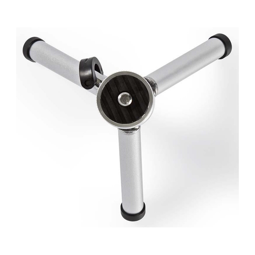 Mini trépied en métal pour smartphone argenté