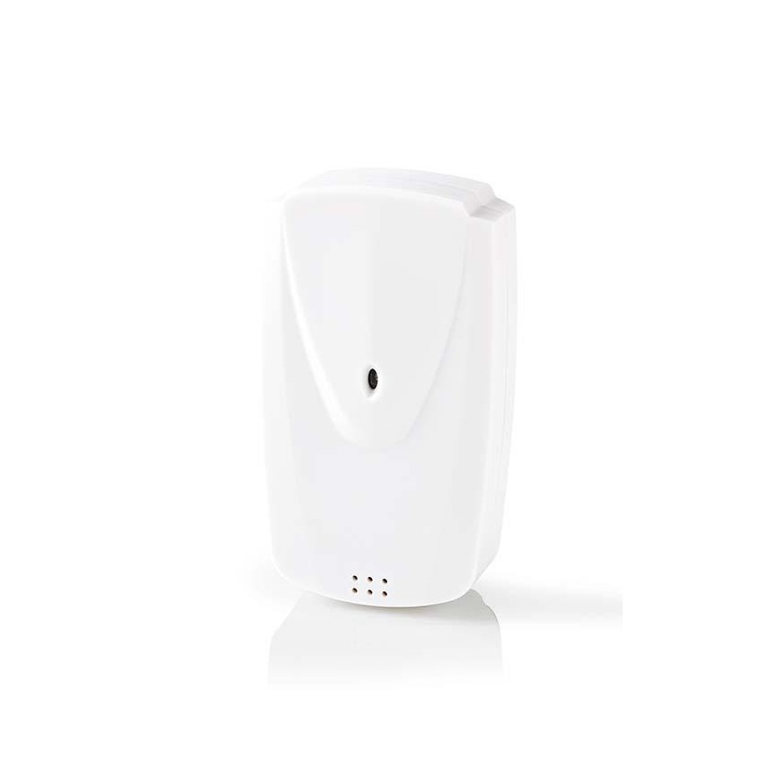 Station météo avec écran LCD couleur 230V/3xAAA + 2xAA blanc