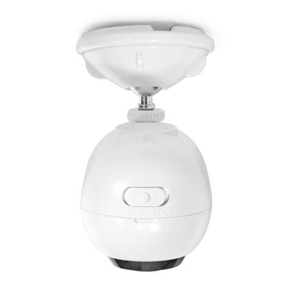 Nedis WIFICBO20WT- Caméra connectée extérieure avec un détecteur PIR SmartLife 1080p  5V/5200mAh Wi-Fi IP65