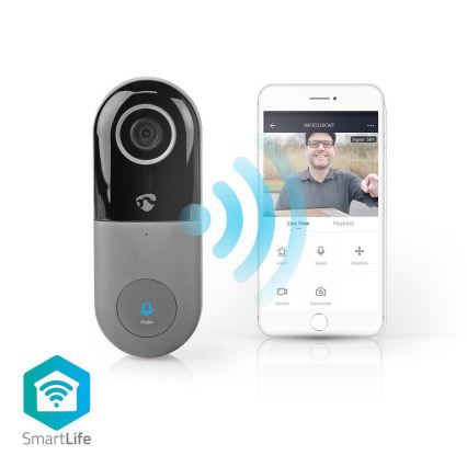 Smart sonnette avec caméra 24V/HD 720p IP53