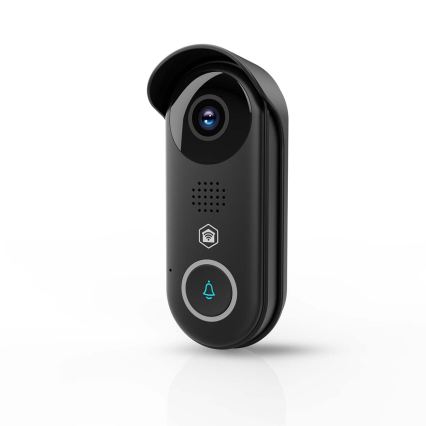 Sonnette vidéo intelligente SmartLife 5V Full HD 1080p IP54 Wi-Fi Tuya avec capteur de mouvement