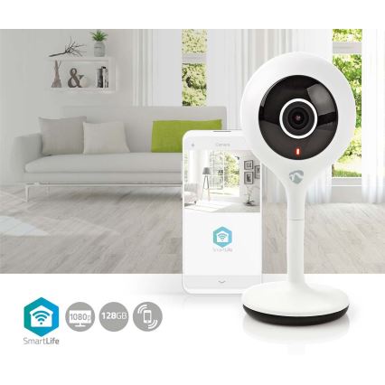 Caméra IP connectée Smartlife 5V FULL HD 1920x1080p Wi-Fi