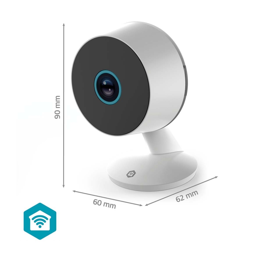 Caméra intelligente Smartlife 5 V 3 MP Full HD 1296p Wi‑Fi compatible Tuya