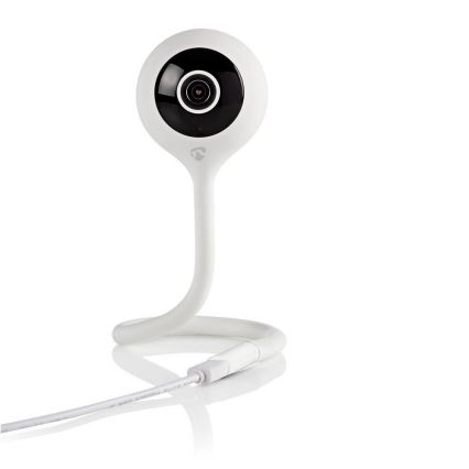 Caméra IP intelligente LED/5V/FULL HD 1080p surveillance du climat