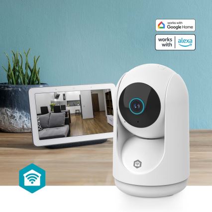 Caméra intelligente Smartlife 5V 3MP Full HD 1296p Wi-Fi Tuya
