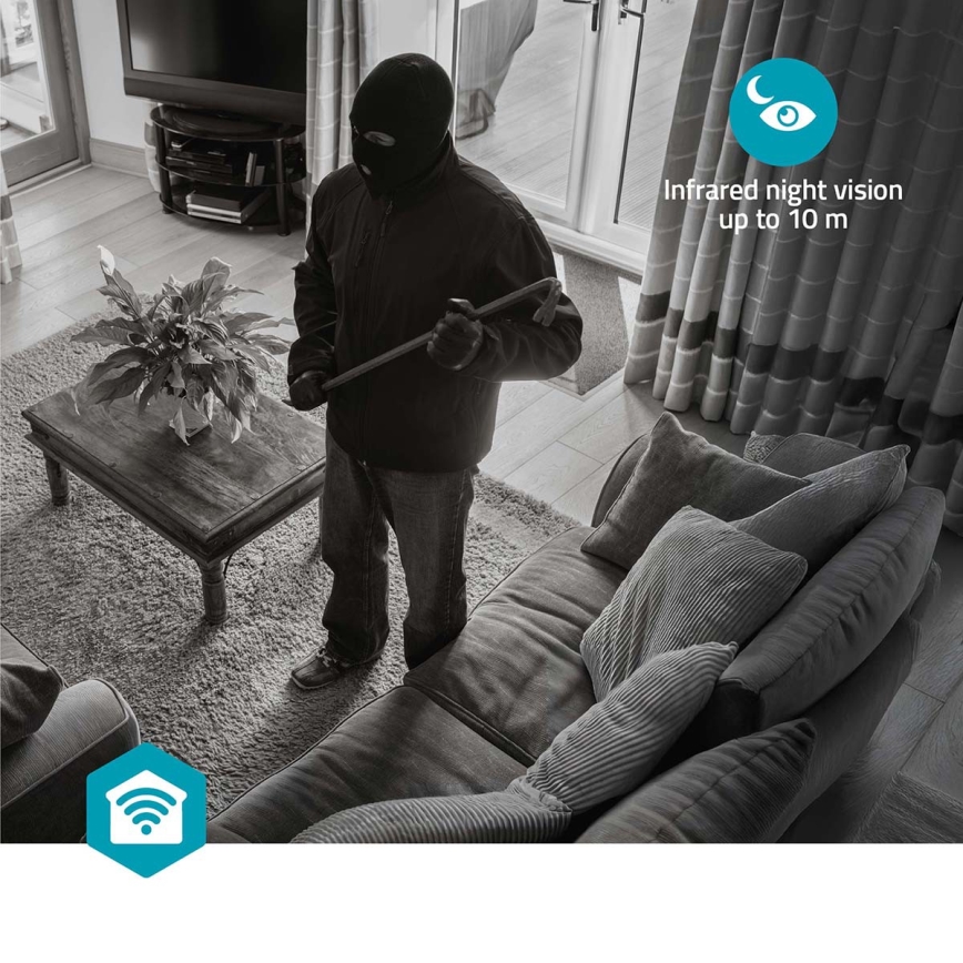 Caméra intelligente Smartlife 5V 3MP Full HD 1296p Wi-Fi Tuya