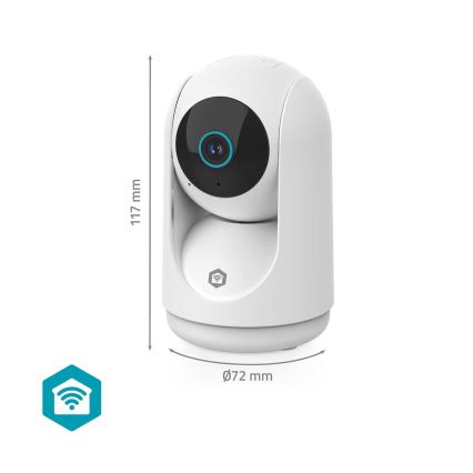 Caméra intelligente Smartlife 5V 3MP Full HD 1296p Wi-Fi Tuya