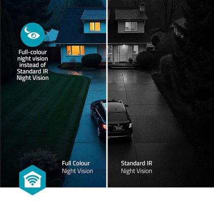 Caméra d'extérieur intelligente SmartLife 5V 4K 8MP 3840x2160p IP65 Wi-Fi Tuya