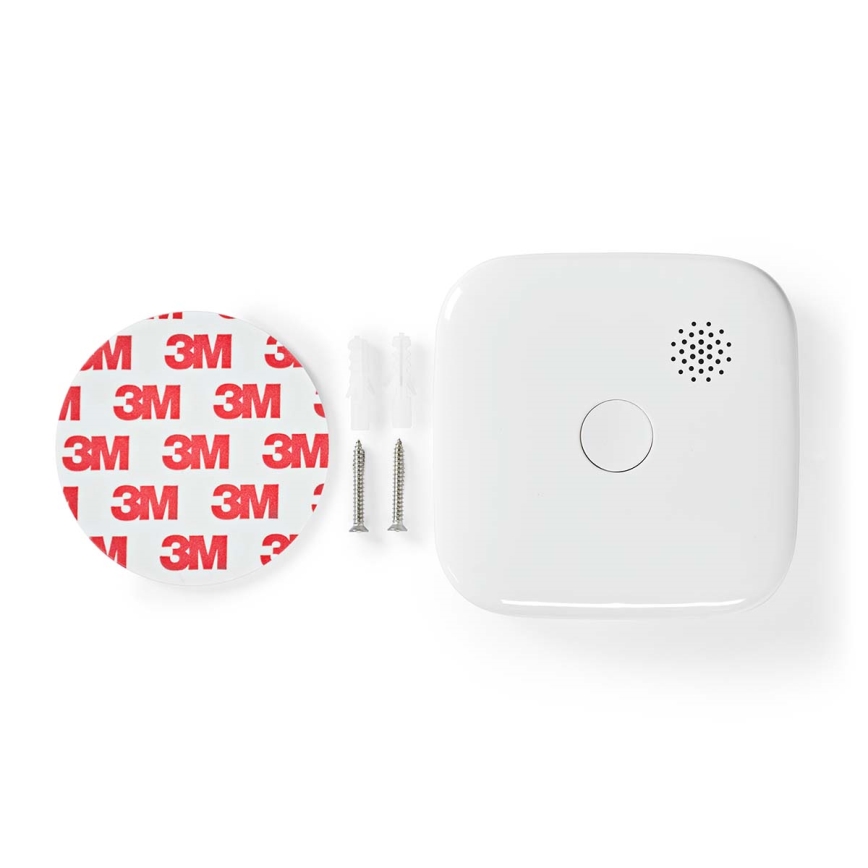 Détecteur de fumée SmartLife 3V/1xCR123A Wi-Fi Tuya