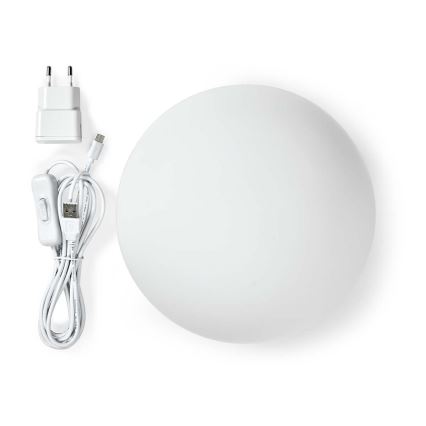 Lampe de table à intensité variable LED RGBW SmartLife LED/5W/5V Wi-Fi