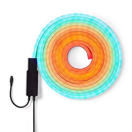 Ruban LED RGB à intensité variable SmartLife 6m 32W/230V Wi-Fi IP65+ Télécommande