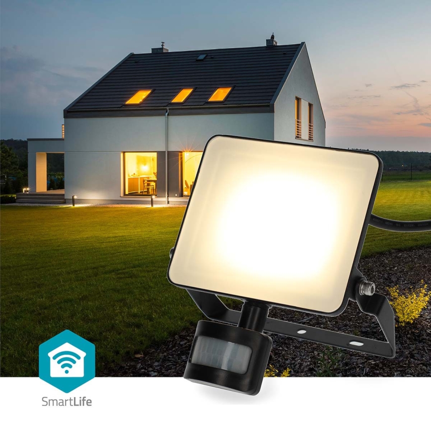 Projecteur LED dimmable avec détecteur de mouvement SmartLife LED/20W/230V 3000-6500K IP44 Wi-Fi