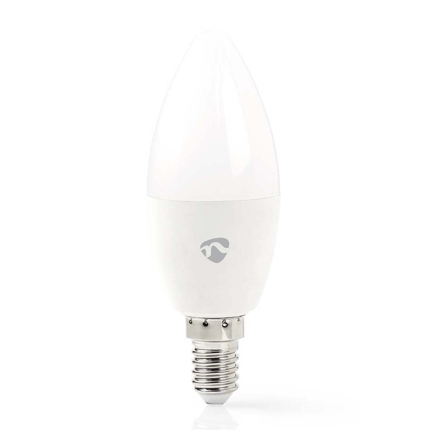 Ampoule à intensité variable LED RGB E14/4,9W/230V Wi-Fi 2700-6500K