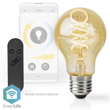 Ampoule LED à intensité variable A60 E27/4,9W/230V Wi-Fi 1800-6500K