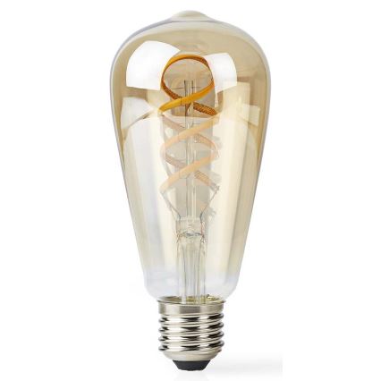 Ampoule LED à intensité variable ST64 E27/4,9W/230V Wi-Fi 1800-6500K