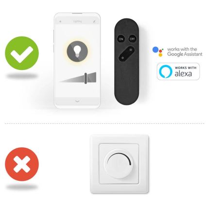 Ampoule LED dimmable ST64 E27/4,9W/230V Wi-Fi 1800-6500K