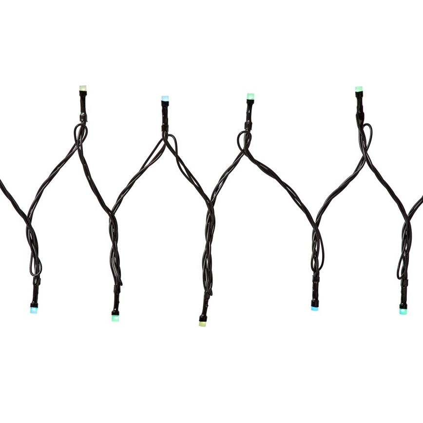 Guirlande LED RGB d'extérieur — 42 LEDs, 8 fonctions, 8 m, IP65, Wi‑Fi Tuya