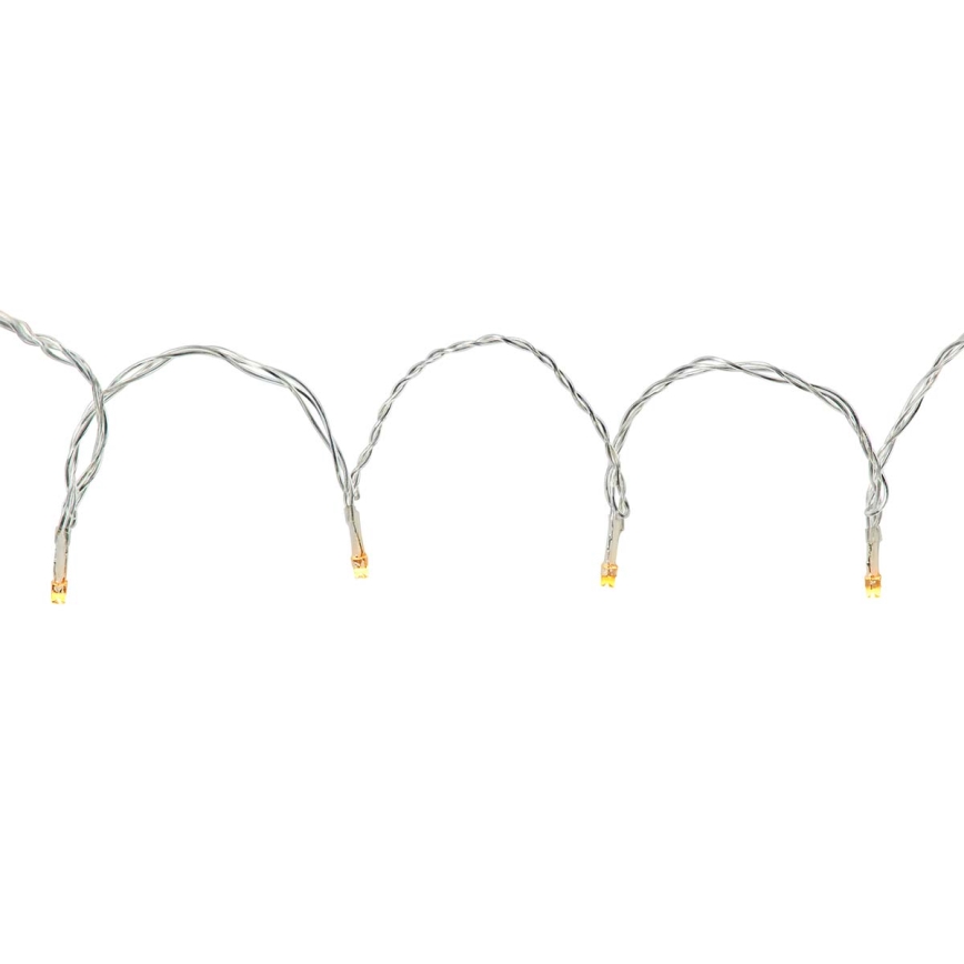 Rideau lumineux de Noël LED 200 LED / 11 fonctions, 6 m, IP65, Wi‑Fi Tuya, du blanc chaud au blanc froid