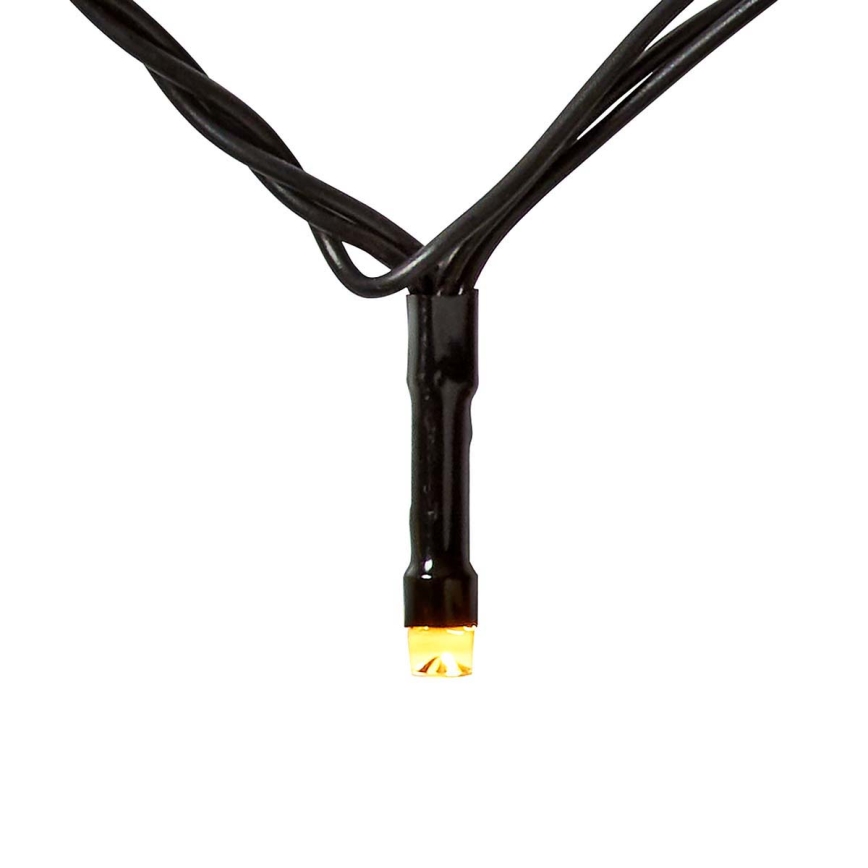 Rideau LED de Noël d'extérieur 200 LED / 8 fonctions 5 x 4 m IP65 Wi‑Fi Tuya blanc chaud à blanc froid