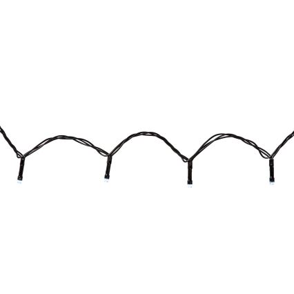 Rideau LED de Noël d'extérieur 200 LED / 8 fonctions 5 x 4 m IP65 Wi‑Fi Tuya blanc chaud à blanc froid