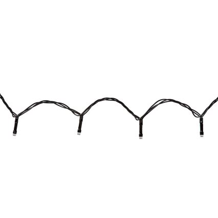 Rideau LED de Noël d'extérieur 200 LED / 8 fonctions 5 x 4 m IP65 Wi‑Fi Tuya blanc chaud à blanc froid